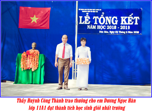 Lễ tổng kết năm học 2018 - 2019